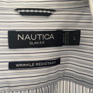 Nautica slim fit long sleeve shirt.